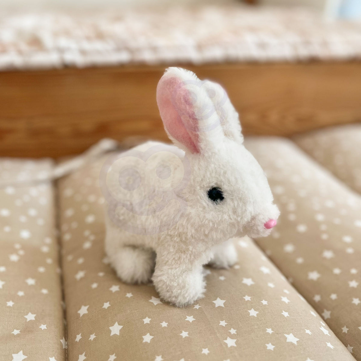 Interactive soft toy for caring play and cuddles