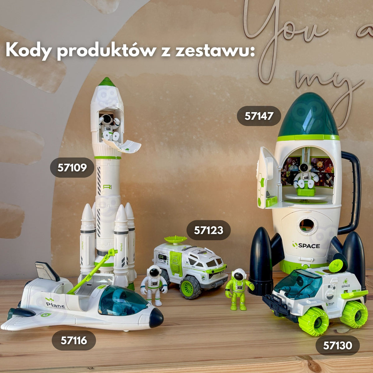 Woopie interactive space rocket – control console on the rocket