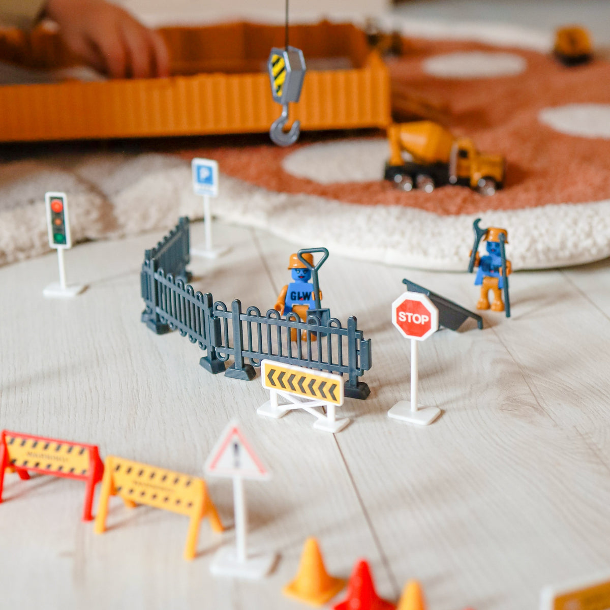 Construction truck playset box – Woopie 6in1