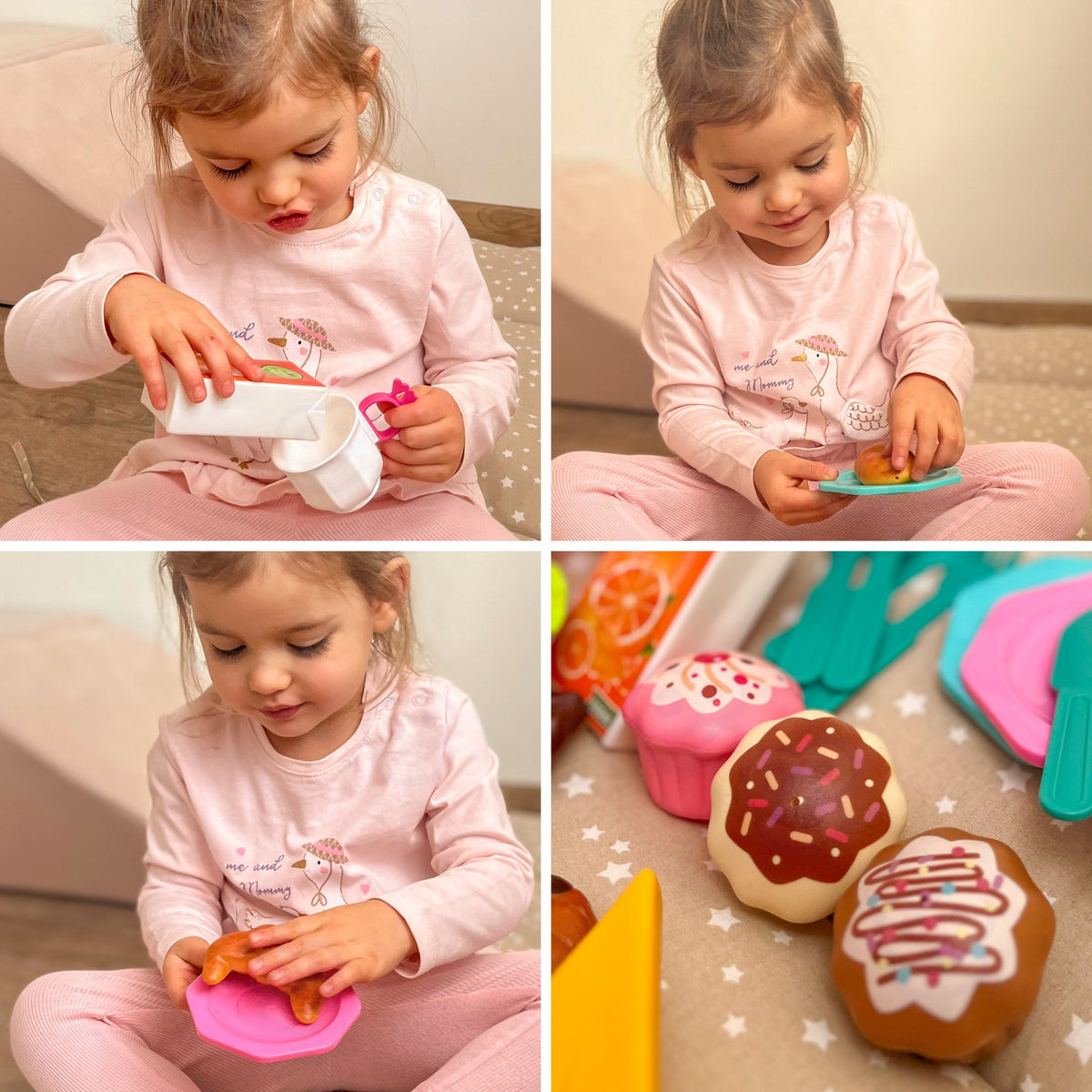 Woopie play food bucket 40 – fast food and sweets