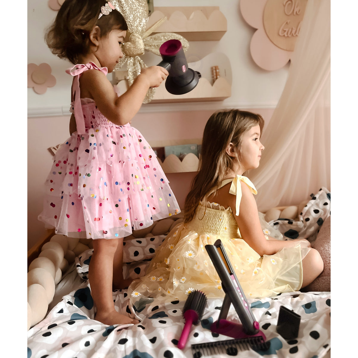 Woopie little hairdresser set – styling a doll's hair
