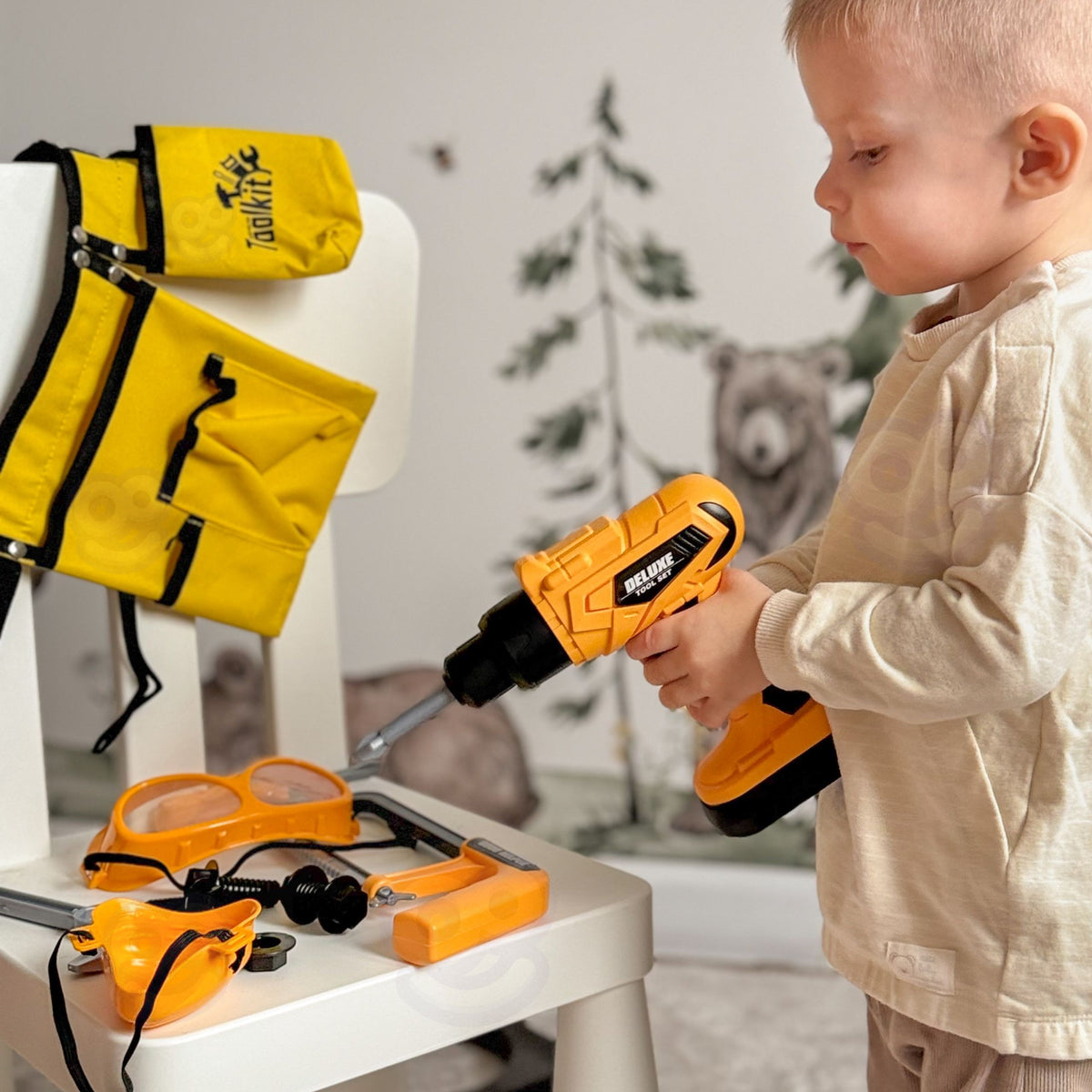 Kids' tool belt – role play set for children aged 3+