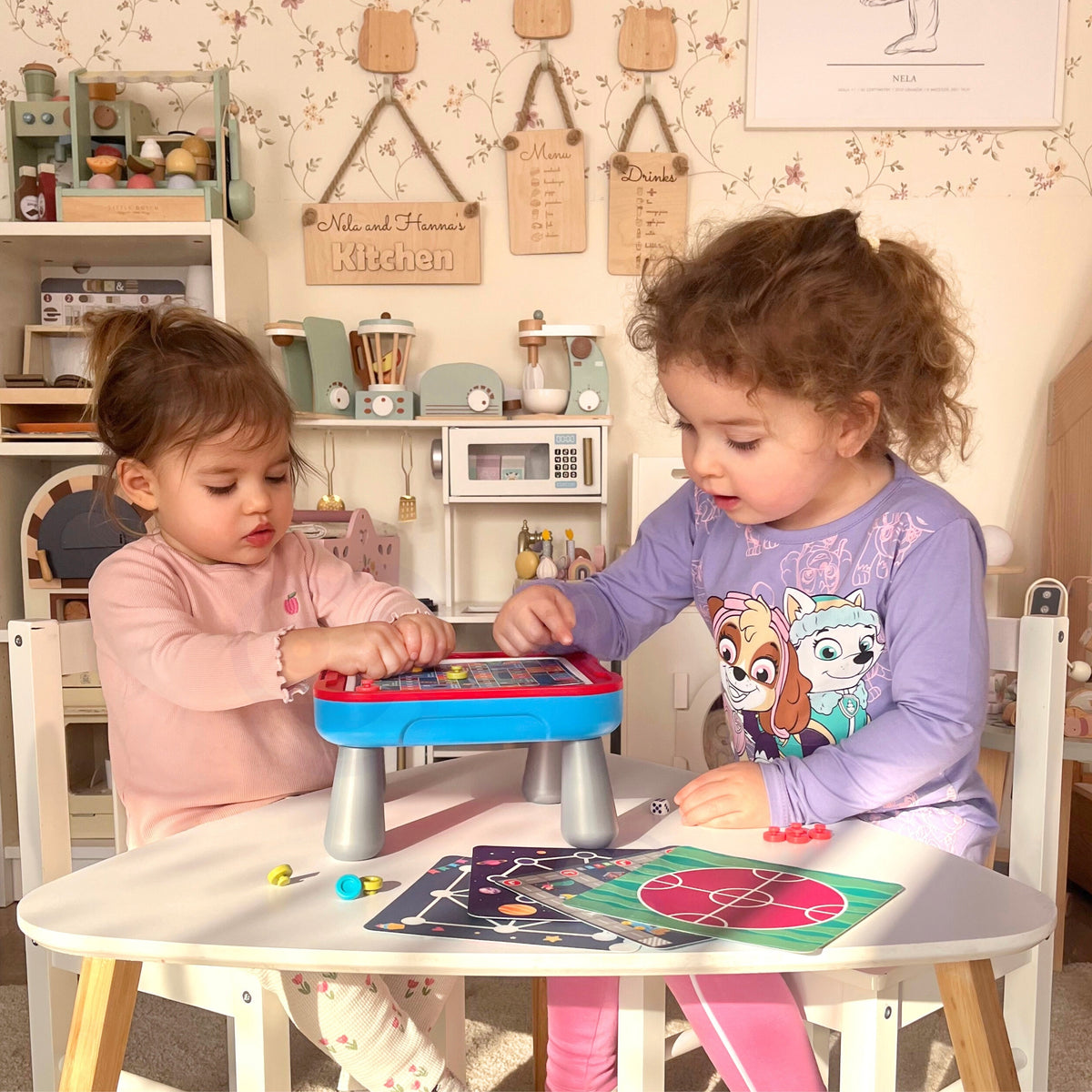 Woopie 10in1 spēļu galdiņš – detaļas galdiņā