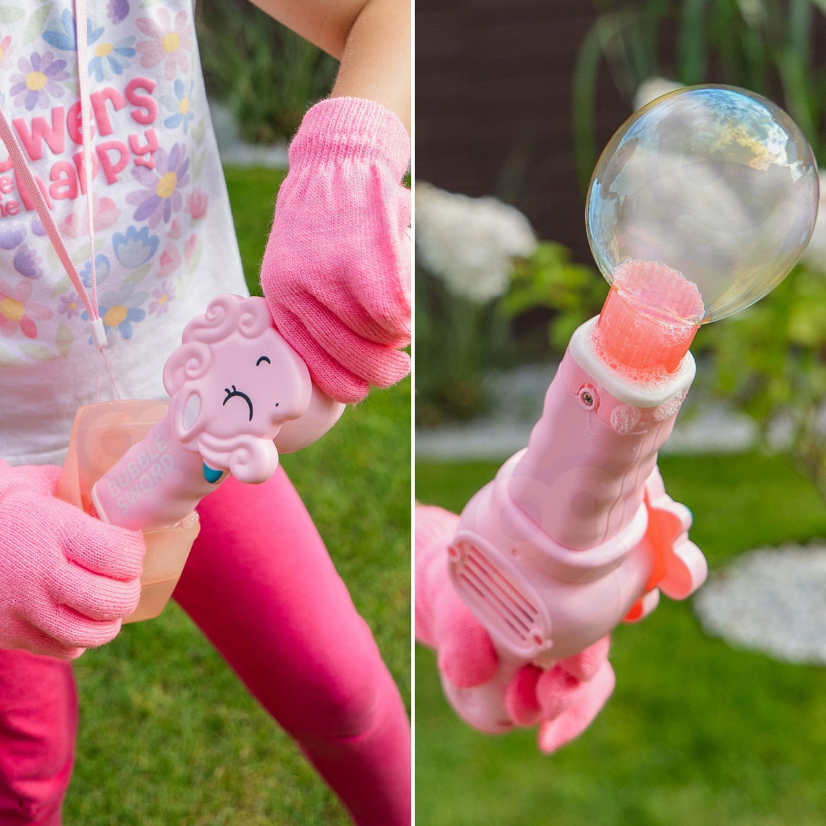 Smoke bubble machine – rechargeable via USB, plays tunes