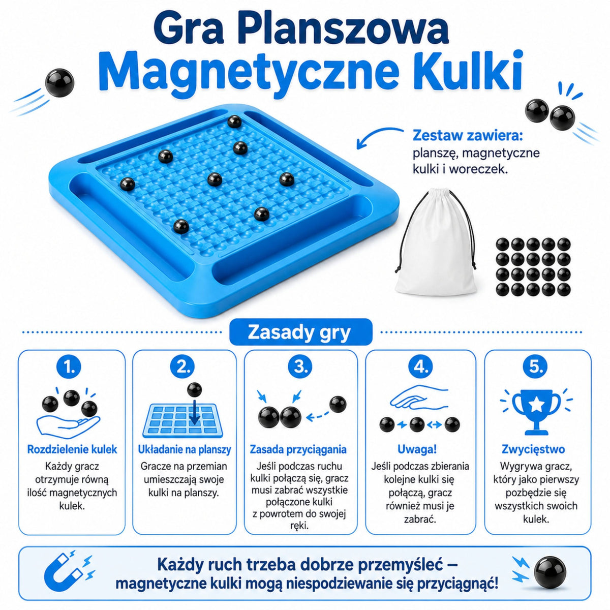 Ģimene pie galda spēlē magnētisko bumbiņu spēli