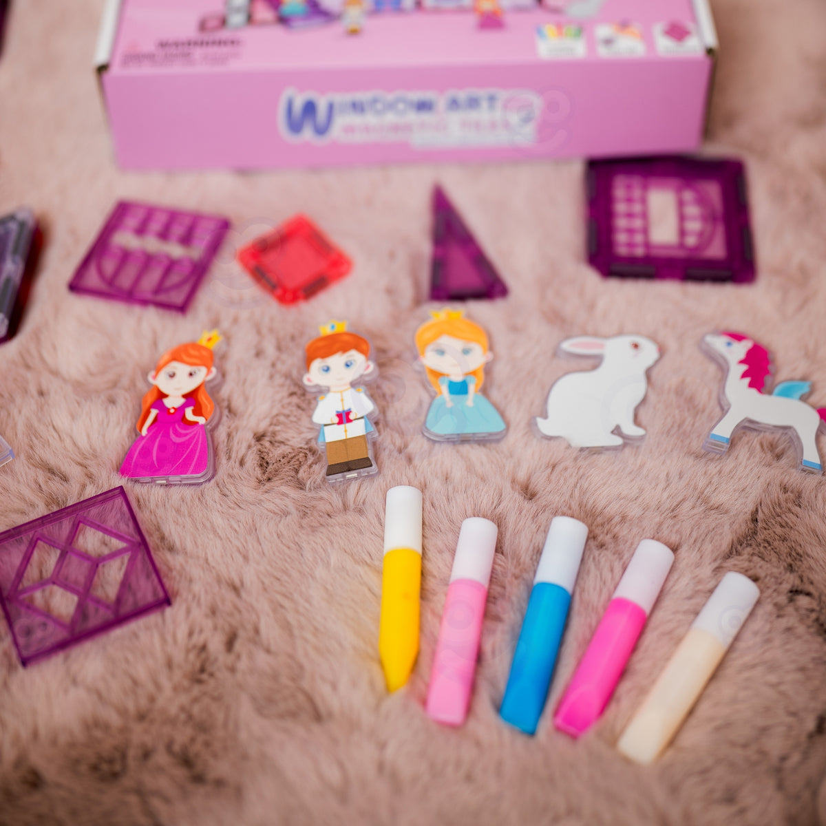 Princess castle magnetic set box – Woopie