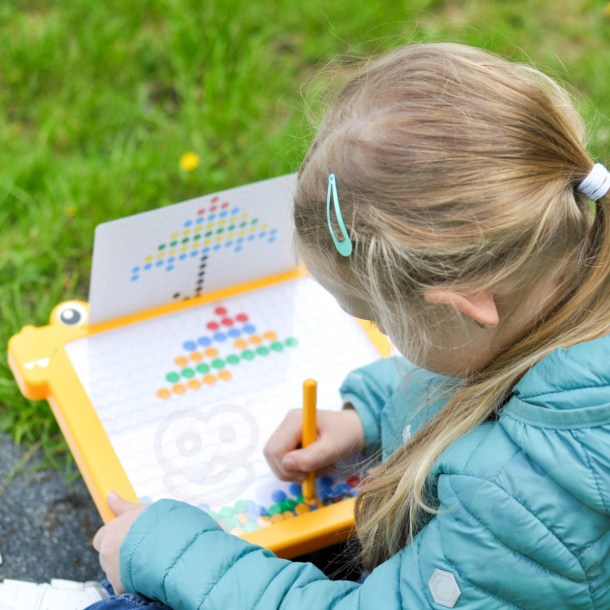 Woopie MagPad dinozauru tāfele – dinozaura mozaīka