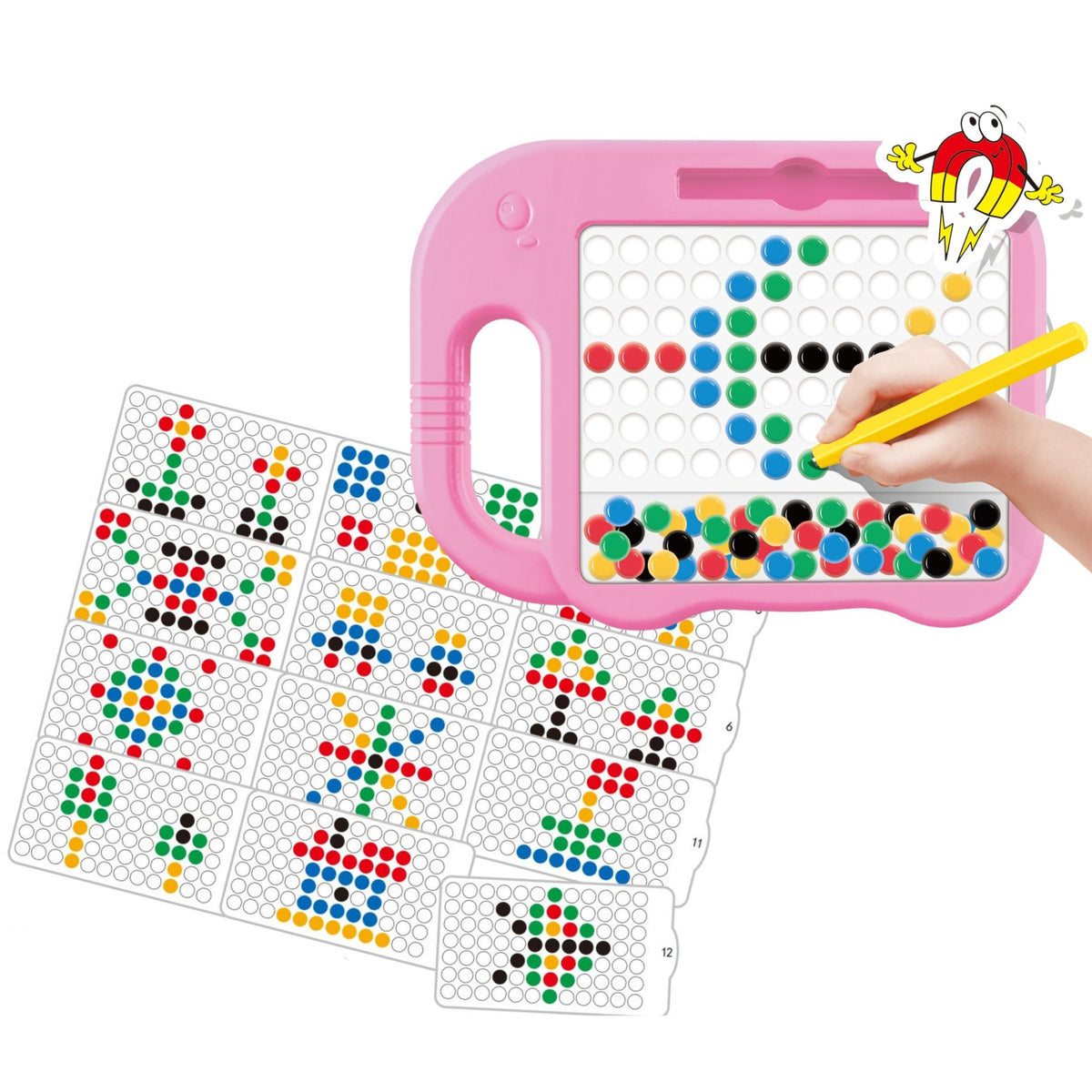 Woopie MagPad elephant board – pattern cards