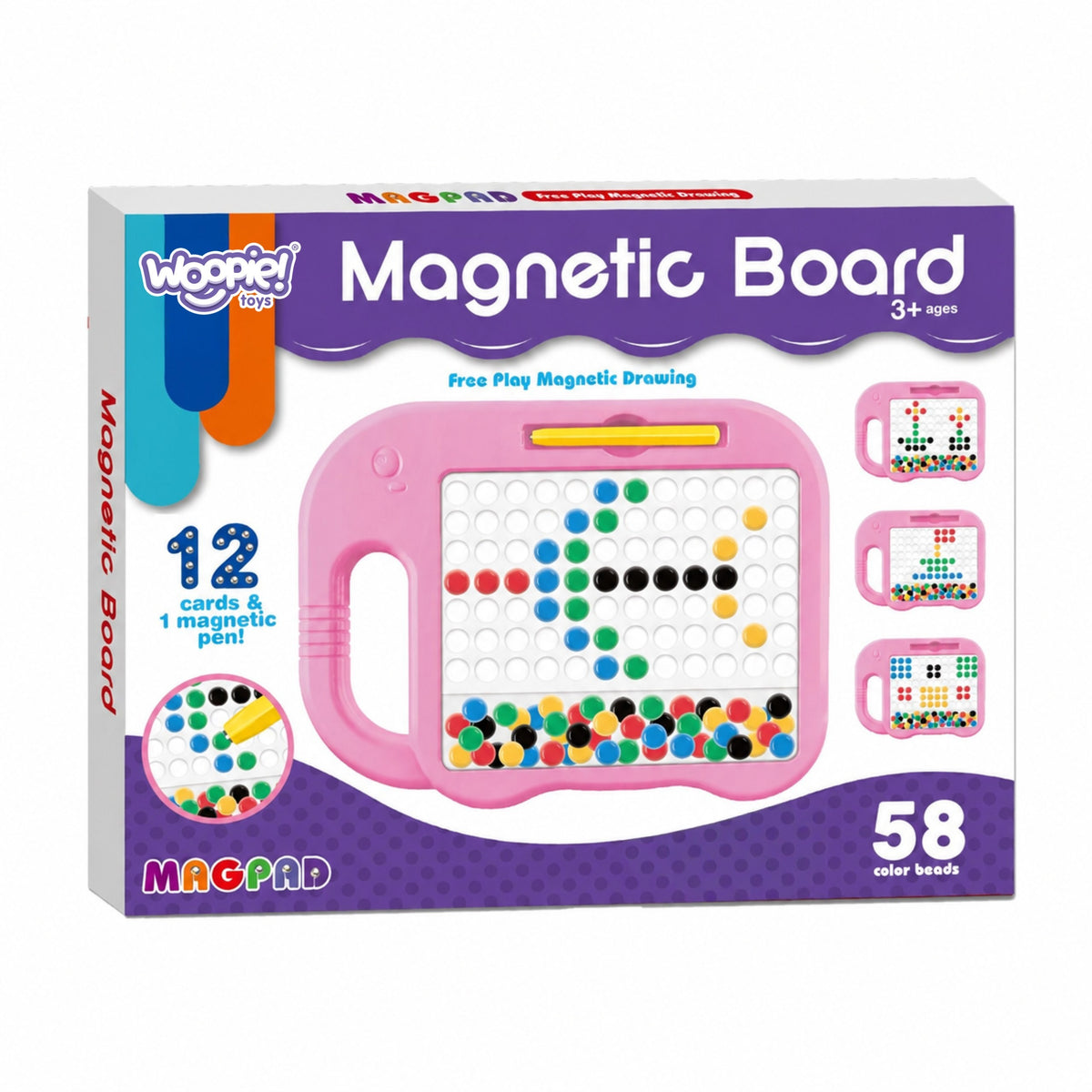 Woopie MagPad ziloņa tāfele – gatava mozaīka