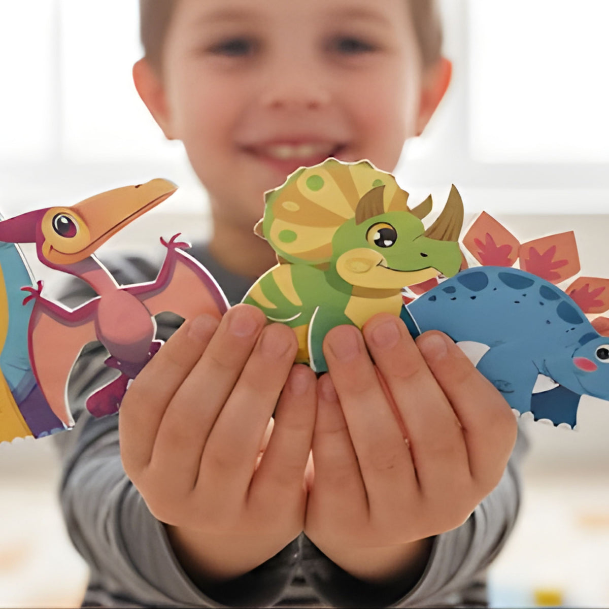 Woopie dino magnetic tiles 30 – dinosaur figures