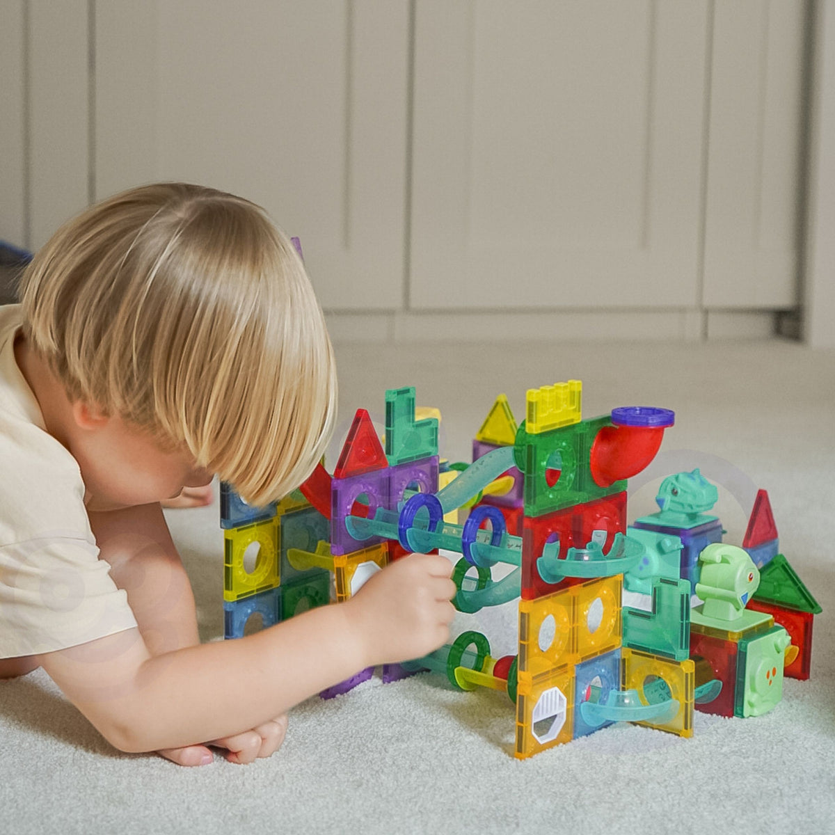 Woopie magnetic marble run 170 – marbles