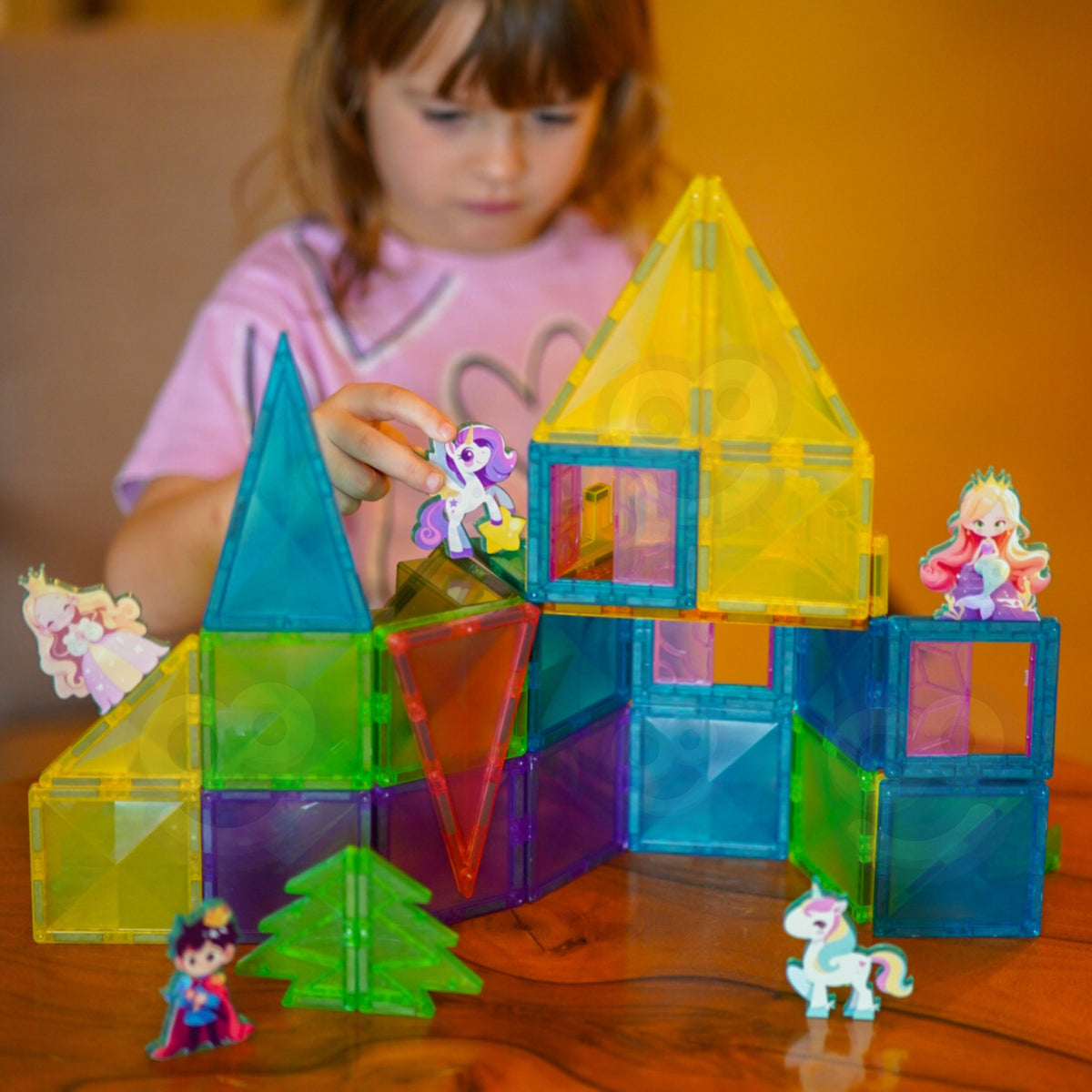 Woopie magnetic fairytale castle – fairytale castle build