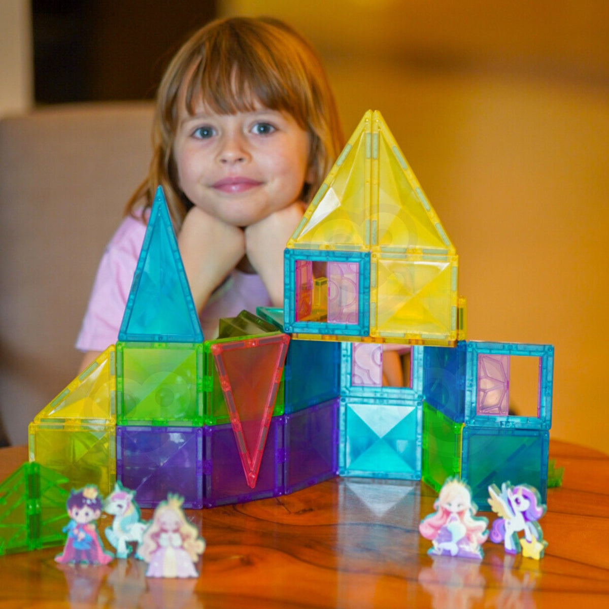 Woopie magnetic fairytale castle – princess and unicorn
