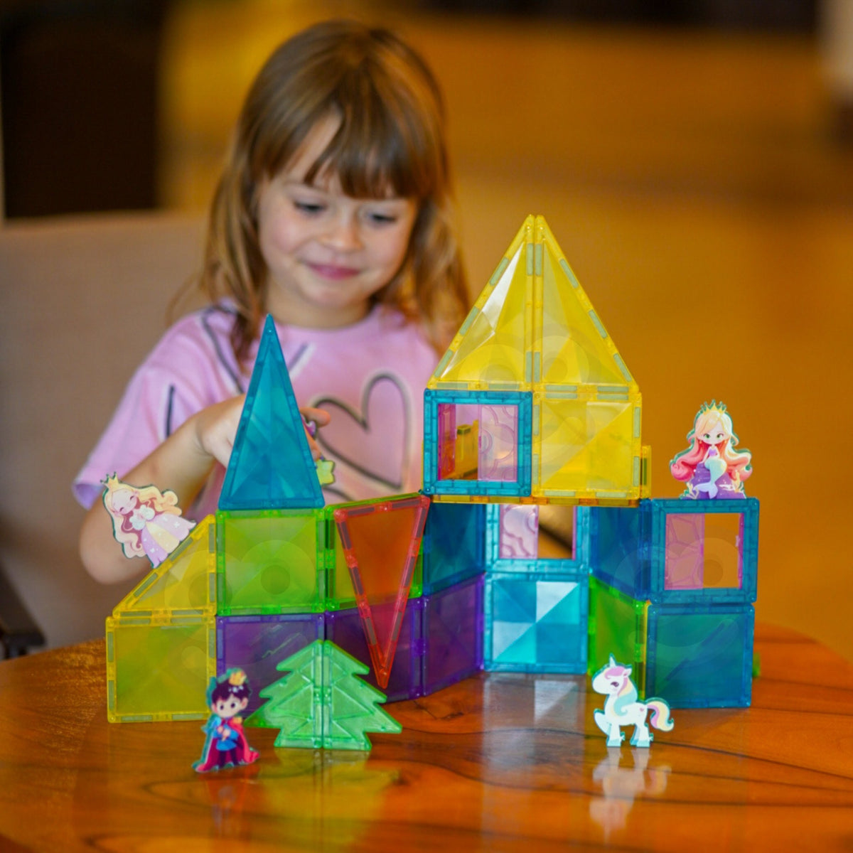 Woopie magnetic fairytale castle – stairs and fences