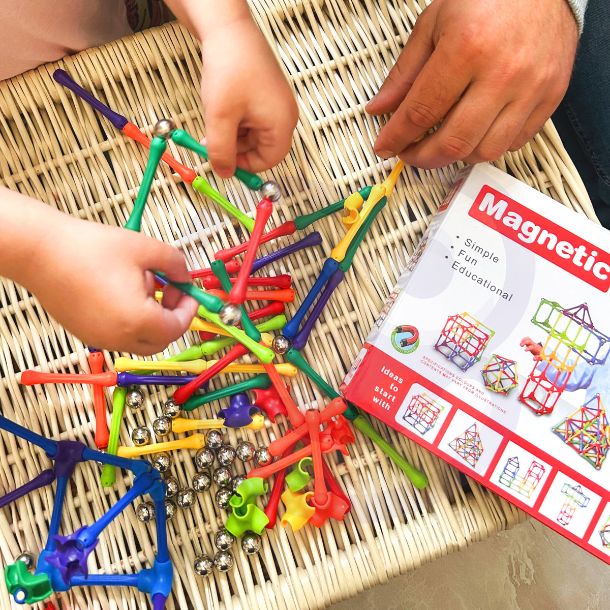 Magnetic construction set – large building toy for ages 3+