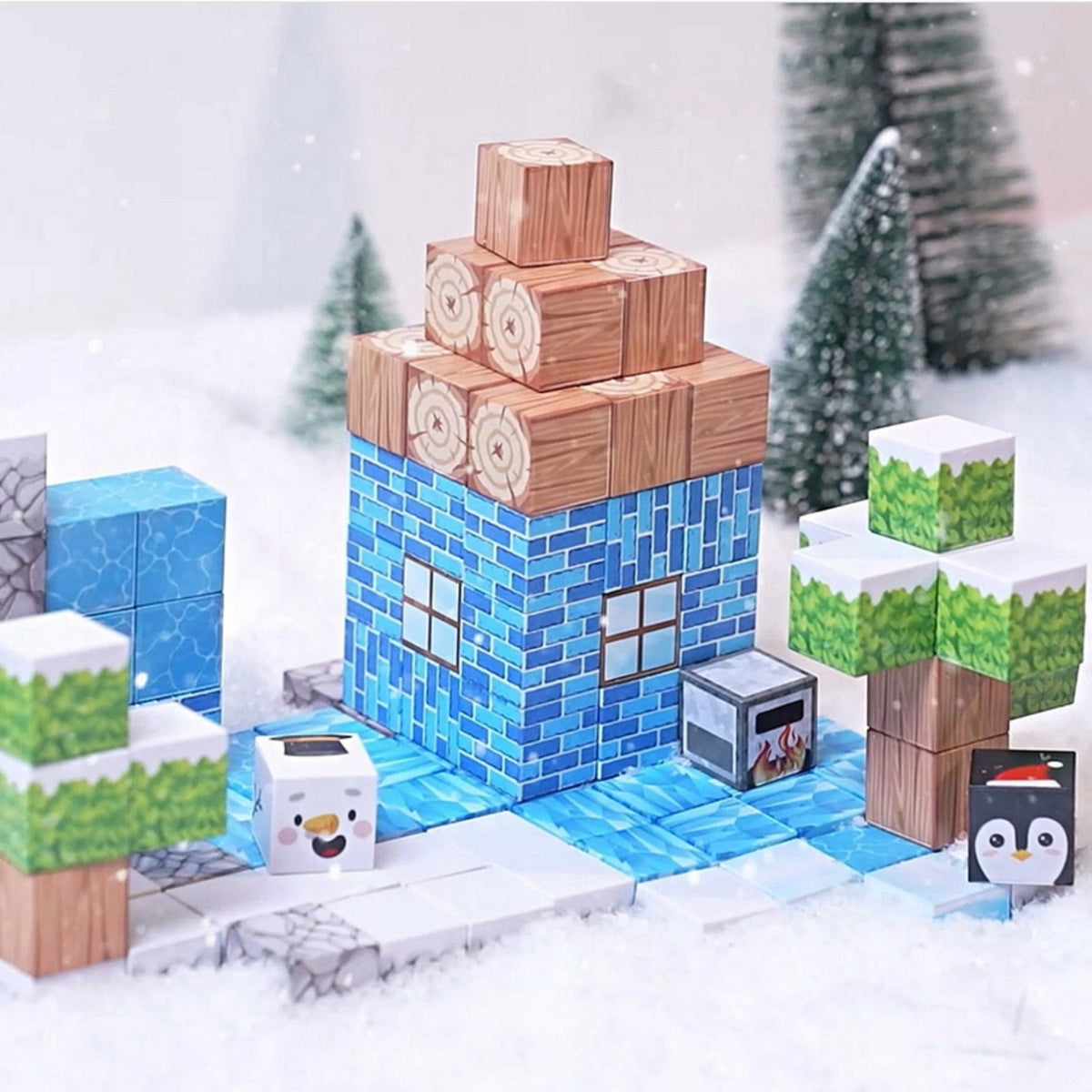 Magnetic blocks – construction toy for children aged 3+