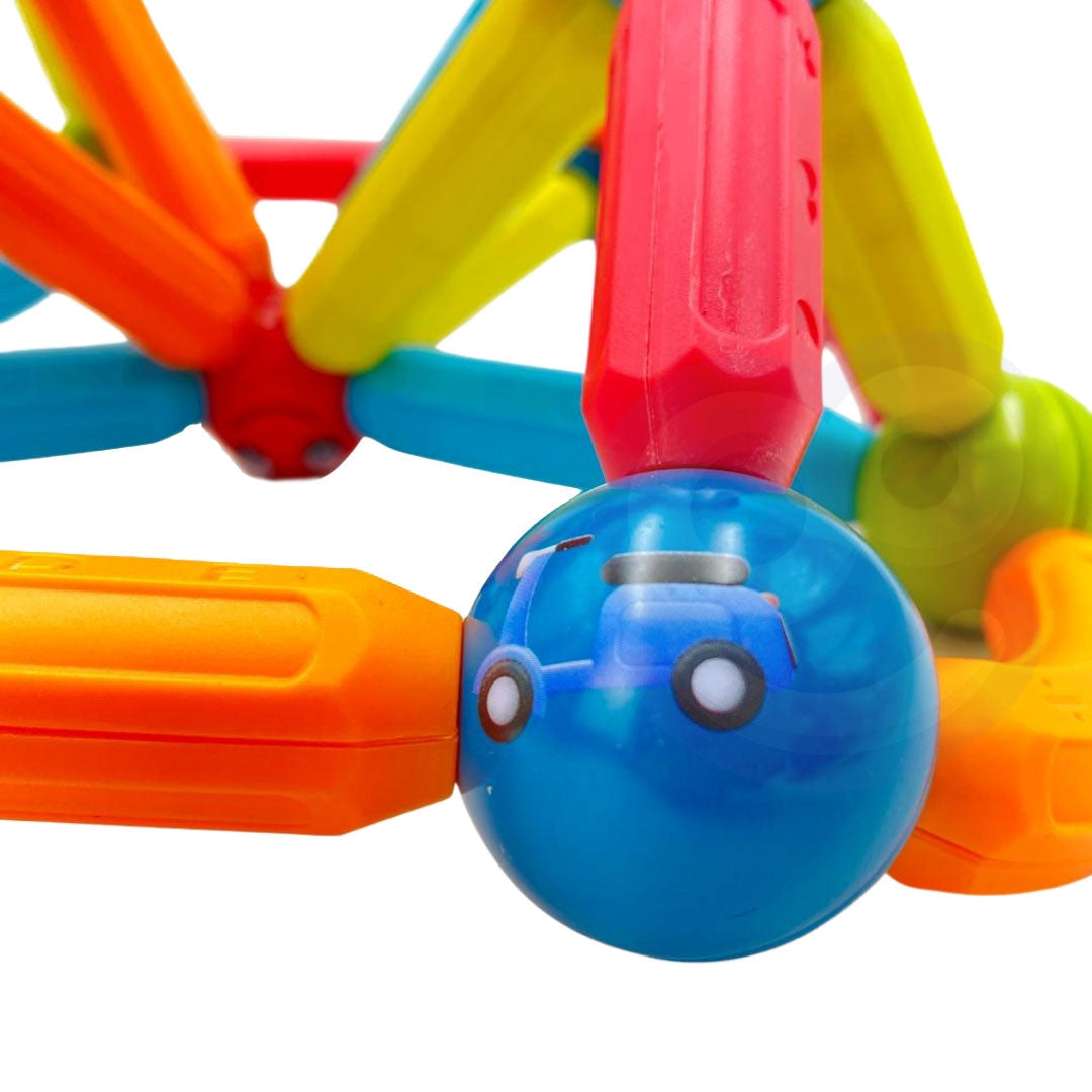 Woopie magnetic sticks tub 76 – flat pattern