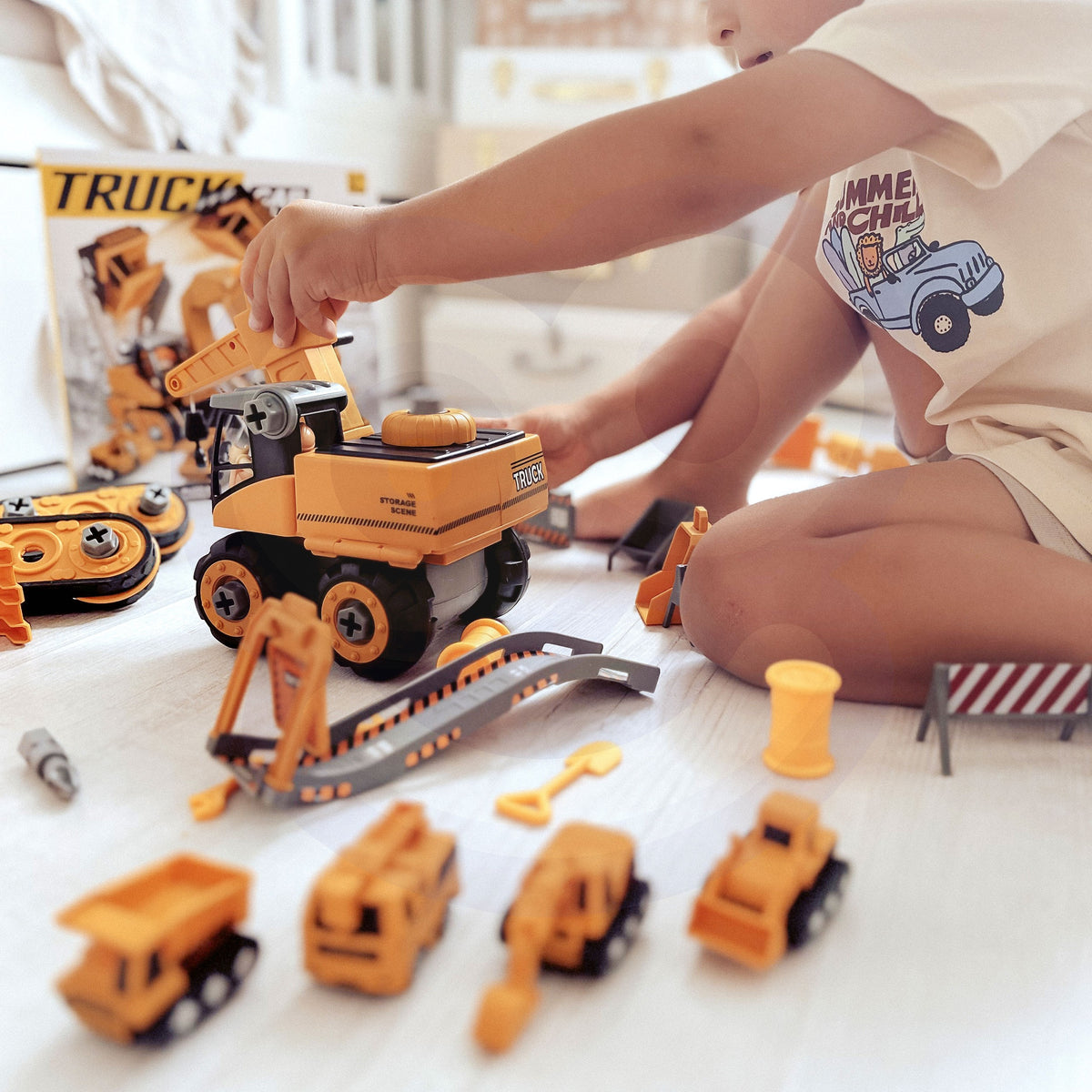 Woopie mega construction site – big construction vehicle