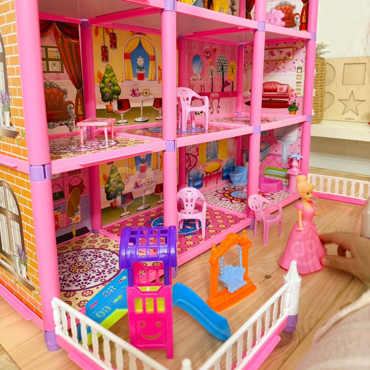 Woopie Lovely House dollhouse – furniture and interior accessories