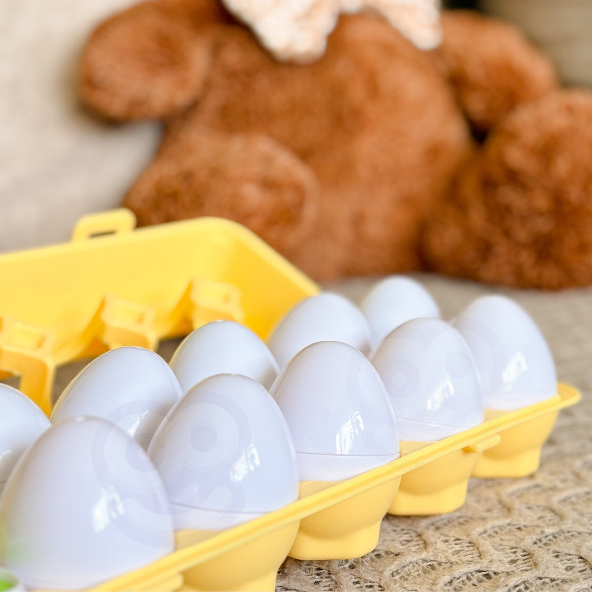 Montessori olu puzle – izglītojoša spēle bērniem no 3 gadiem