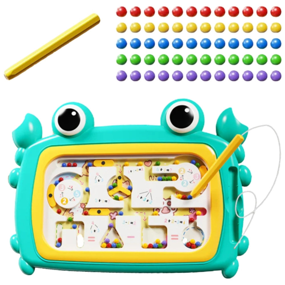 Woopie magnetic maze crab – balls sorted by colour