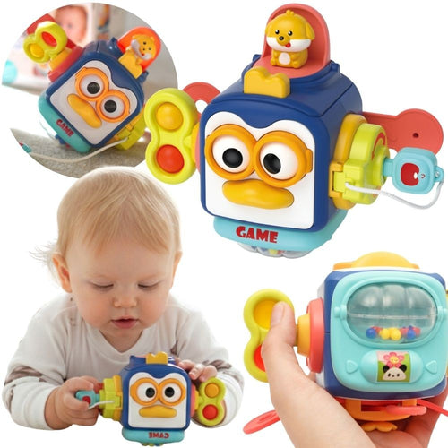 Woopie Penguin Sensory Activity Cube 6 in 1