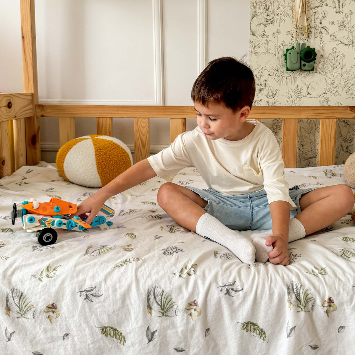 Woopie STEM lidmašīnas konstruktors – detaļas un montāžas instrumenti