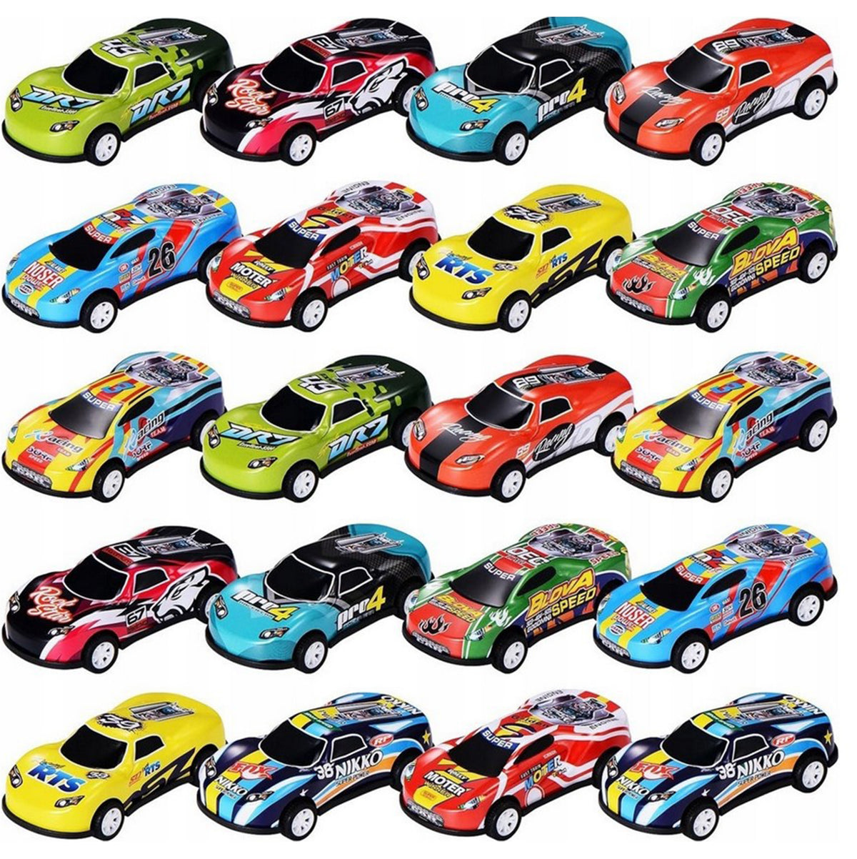 Woopie 30 cars carry case – variety of car models