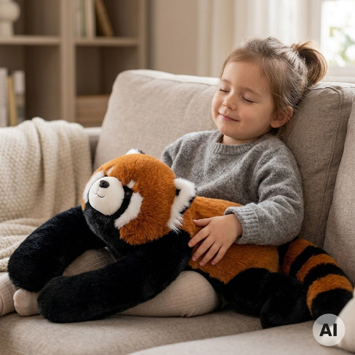 Woopie weighted red panda 1.5 kg – soft fur