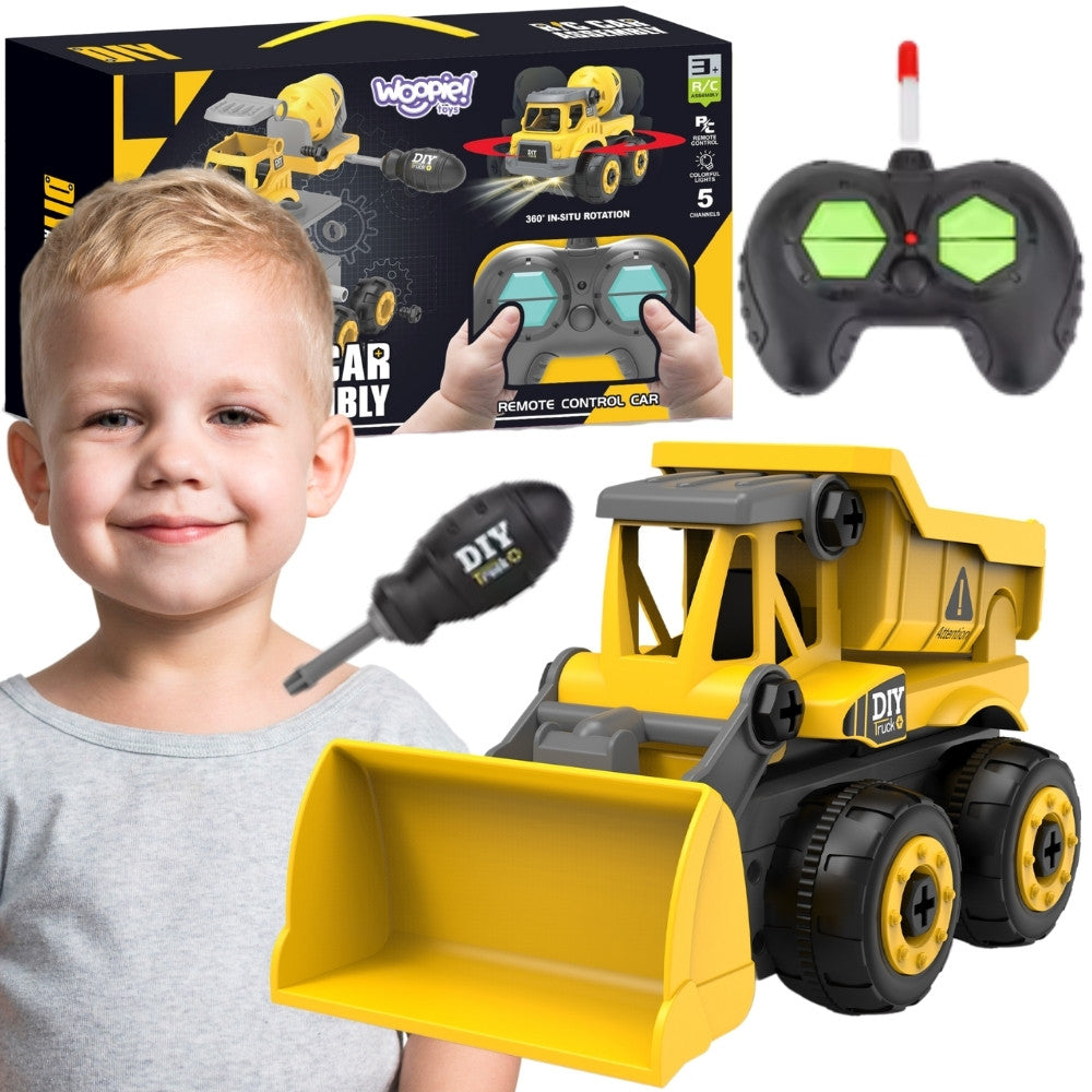 Woopie DIY Remote Control Bulldozer Take-Apart Toy