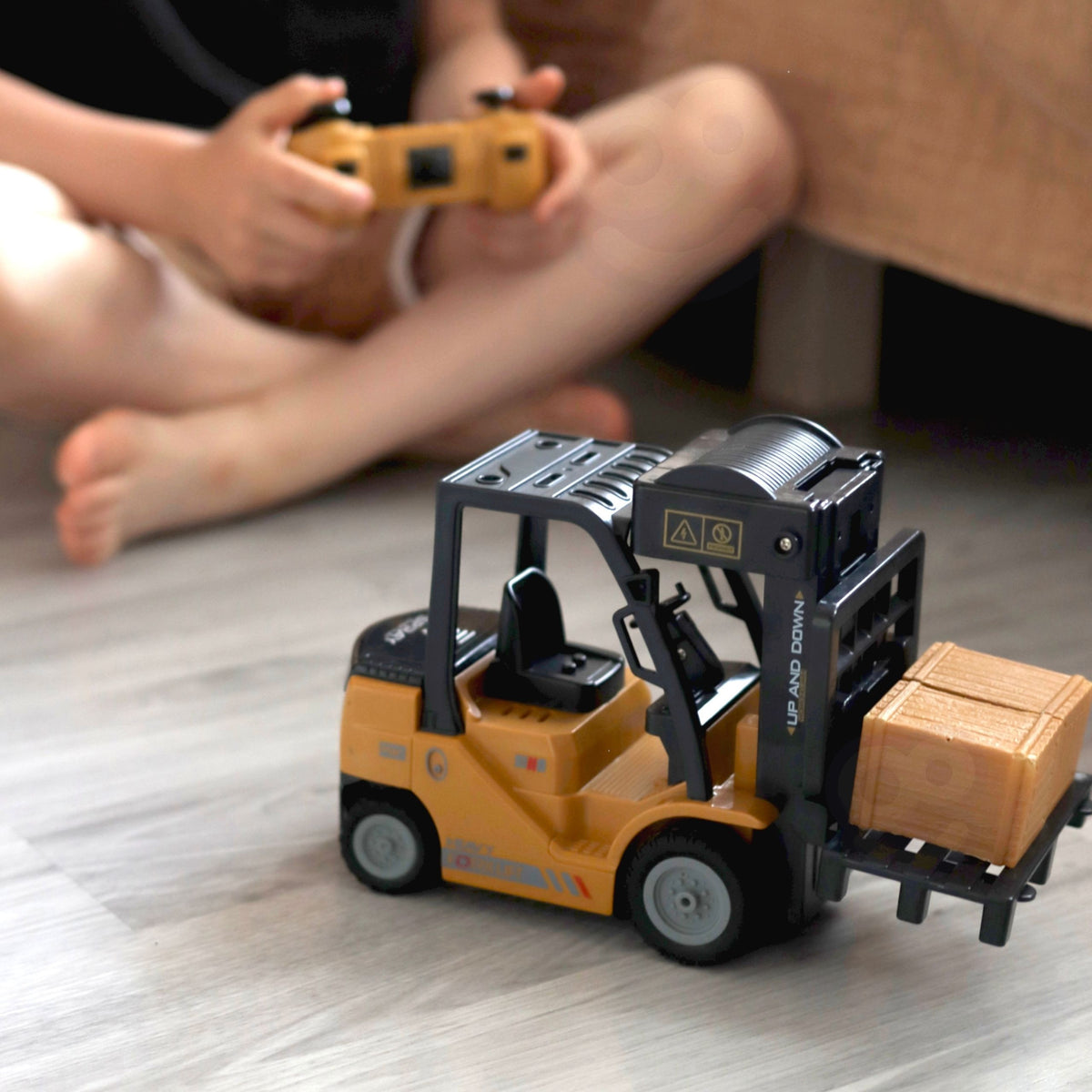 RC forklift set box with pallet – Woopie