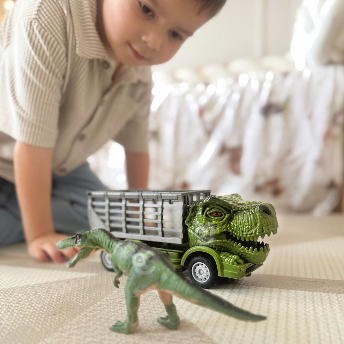 Woopie RC dinosaur car – six-wheel dinosaur car