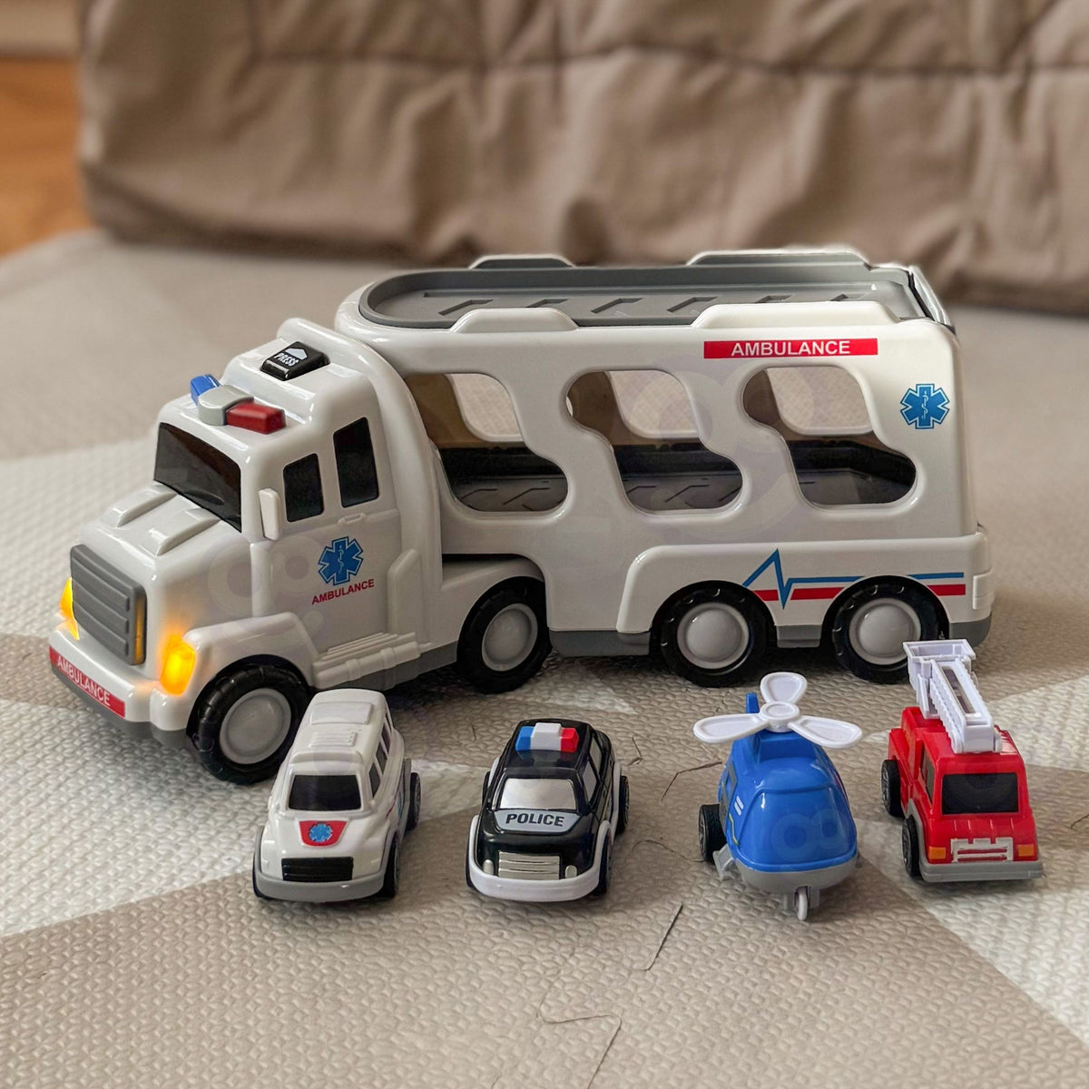Woopie glābšanas transportieris – glābšanas mašīnas