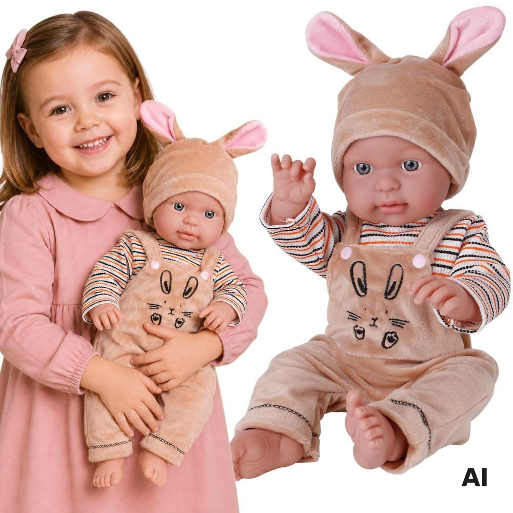 Woopie Royal Baby Doll 46 cm in Bunny Outfit