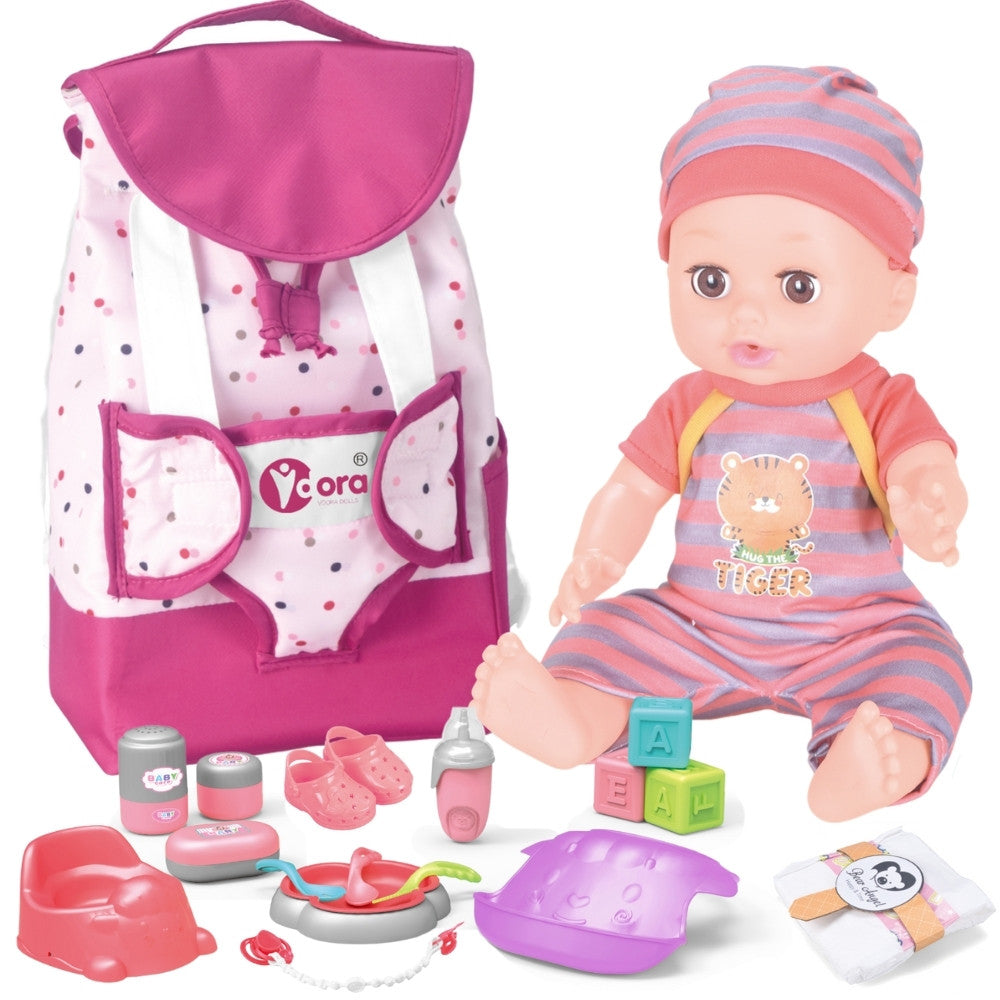 Woopie Royal Babysitter Doll Set with Sounds, 19 pcs