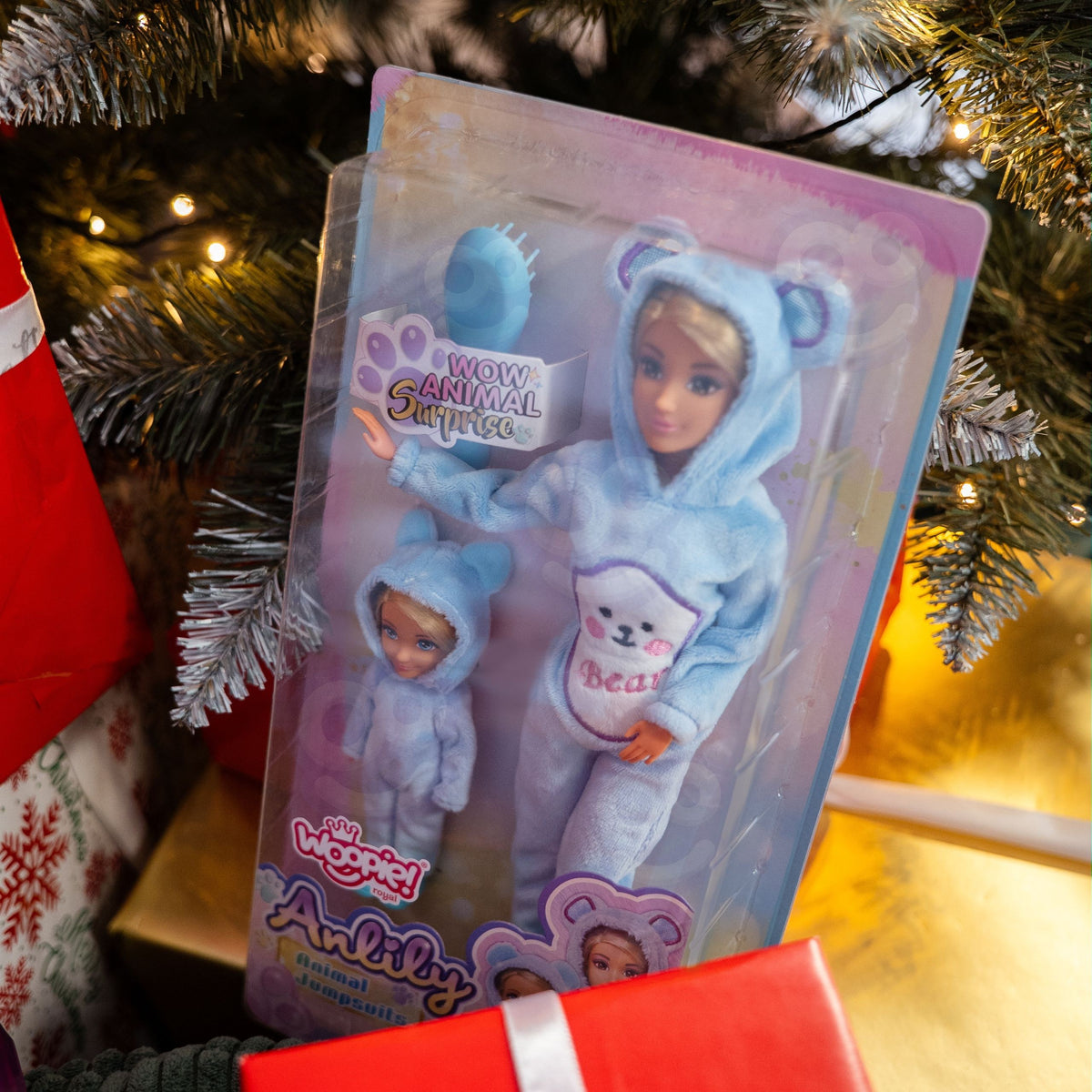 Woopie Royal dolls in teddy jumpsuits – hooded jumpsuits with bear ears