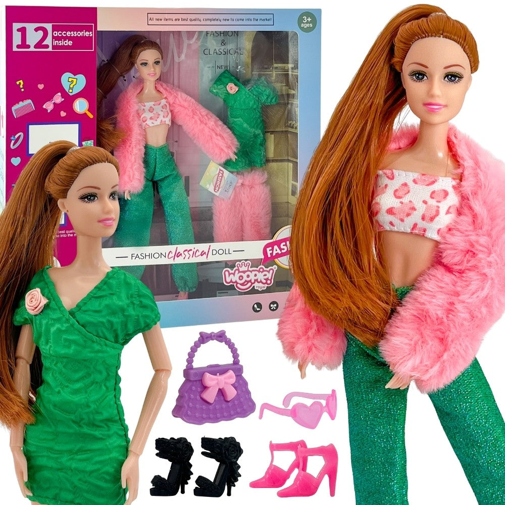 Woopie Royal Emi Fashion Doll 30 cm with 12 Surprises