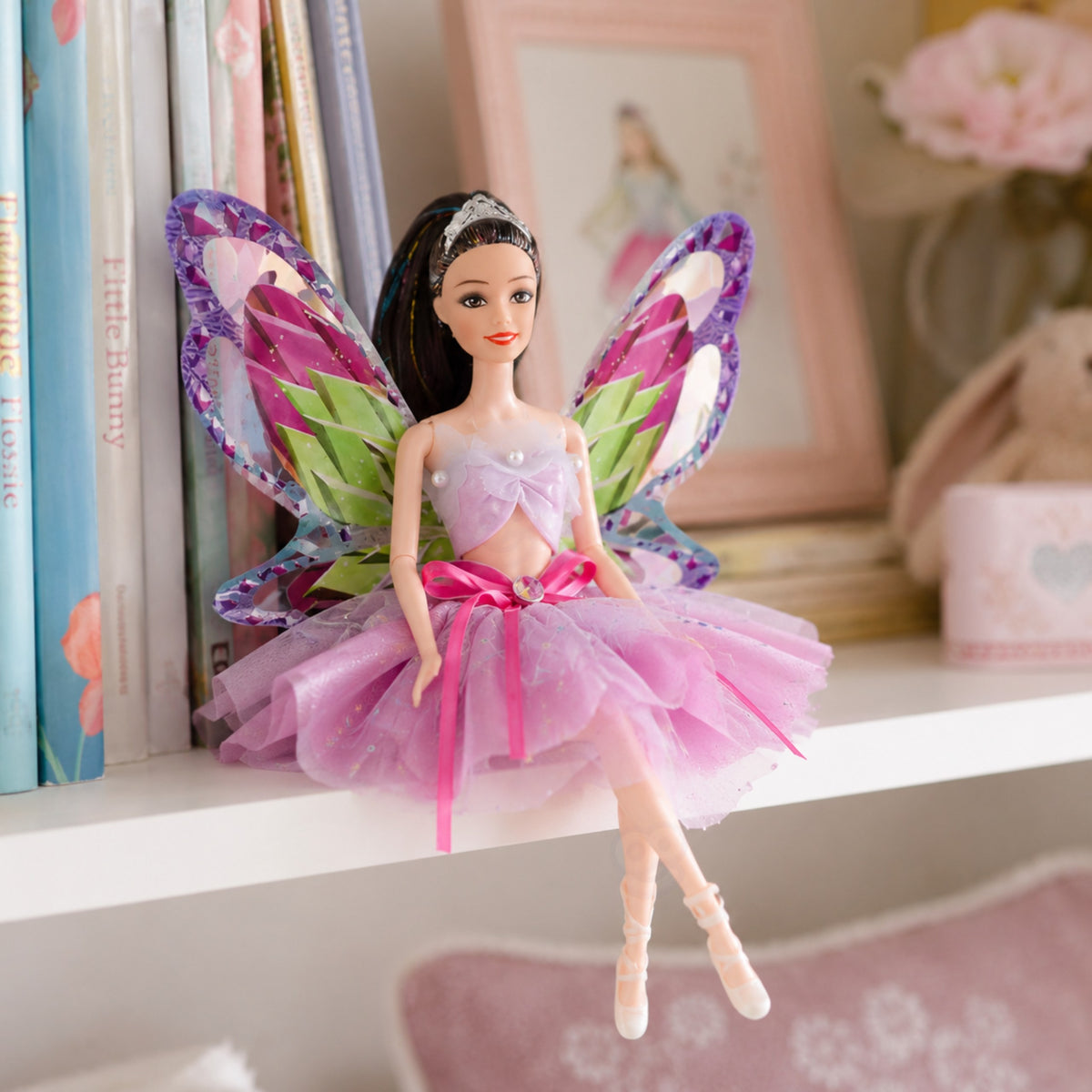 Woopie Royal Emi colourful fairy – long colourful hair