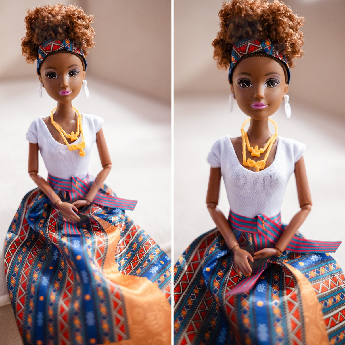 Woopie Royal Lili fashion doll – doll posed sitting