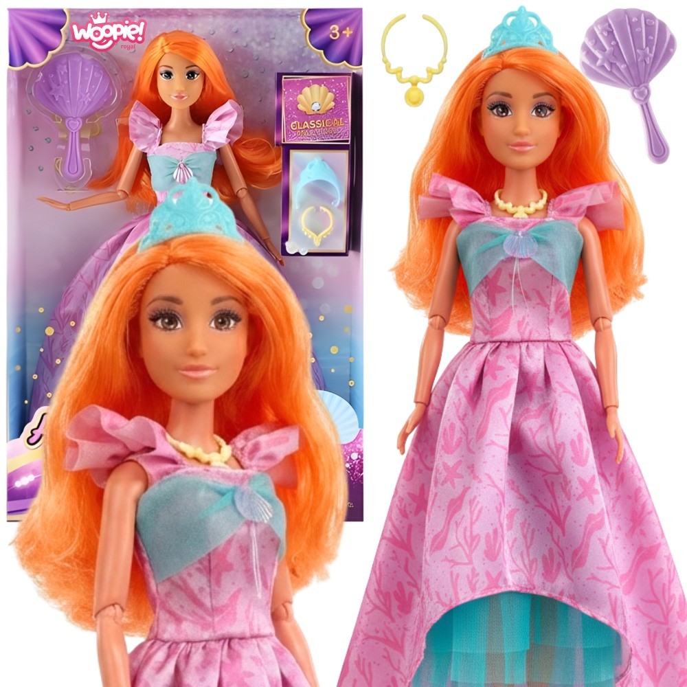 Woopie Royal Lili Princess Doll with Comb and Jewel Ring