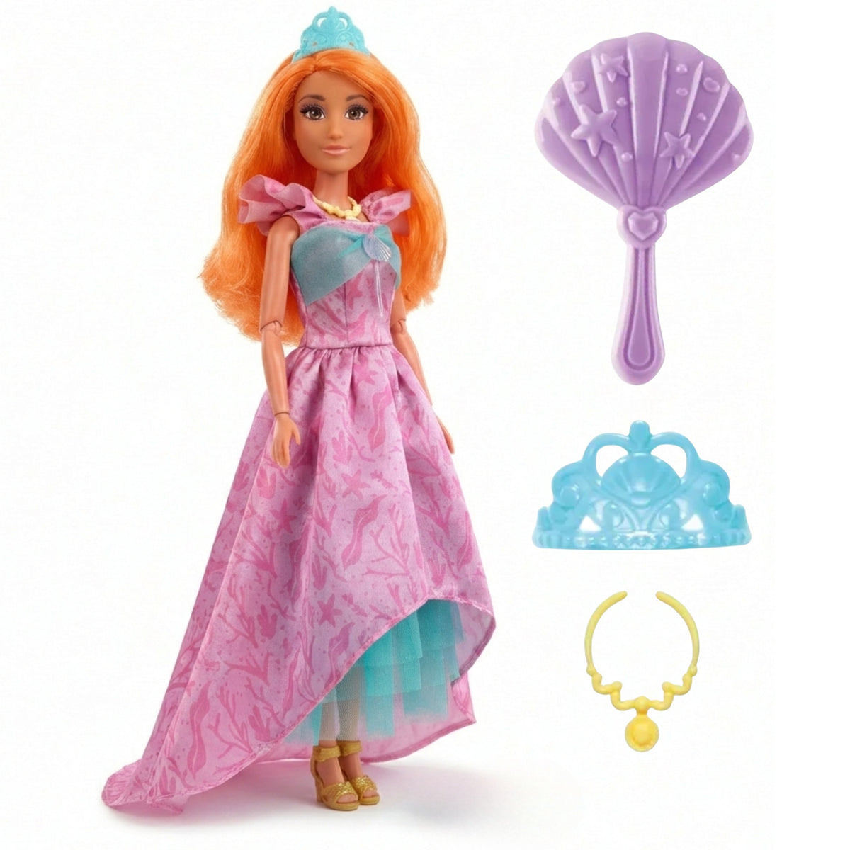 Woopie Royal Lili princess – long pink hair styled