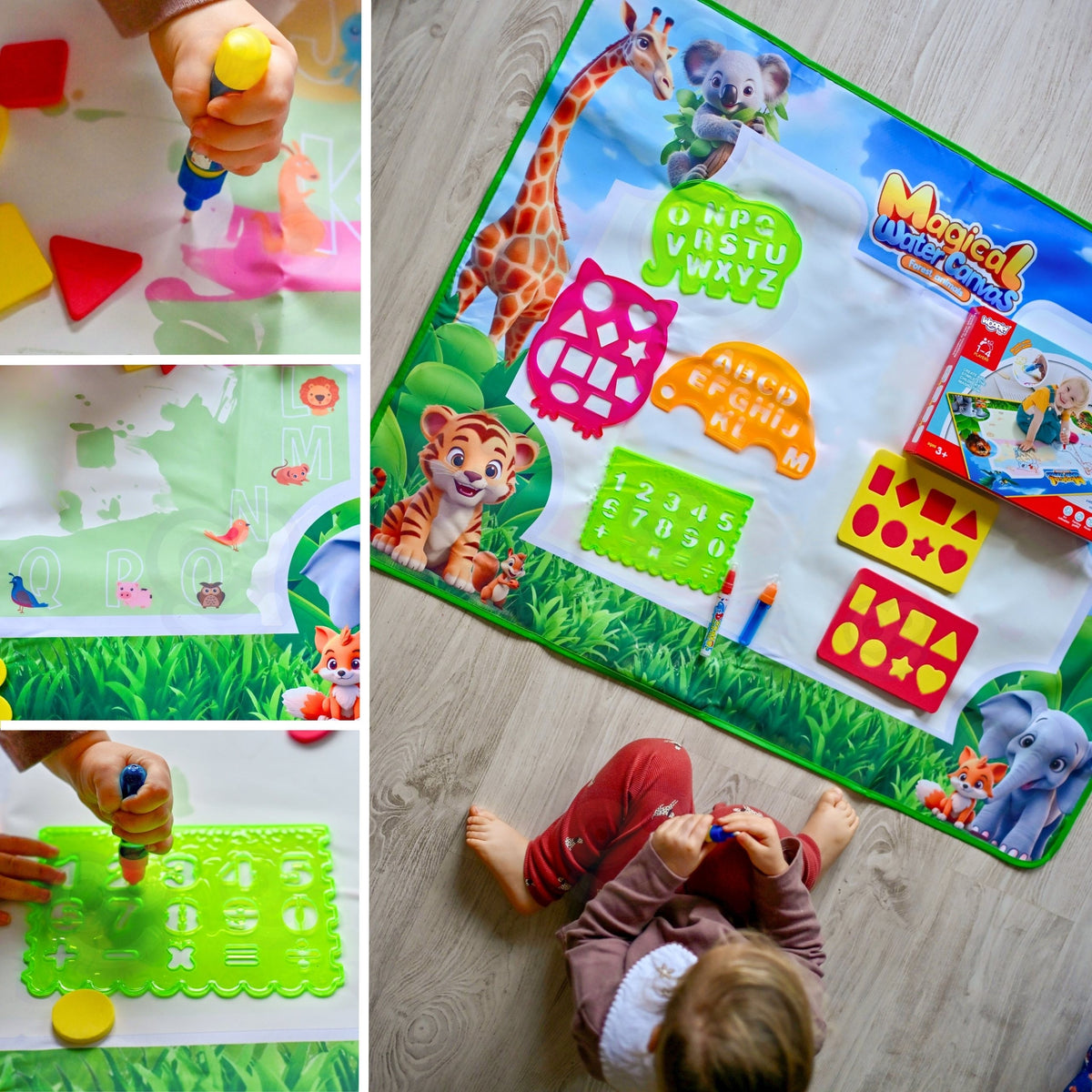 Woopie Safari water mat – water pens for kids