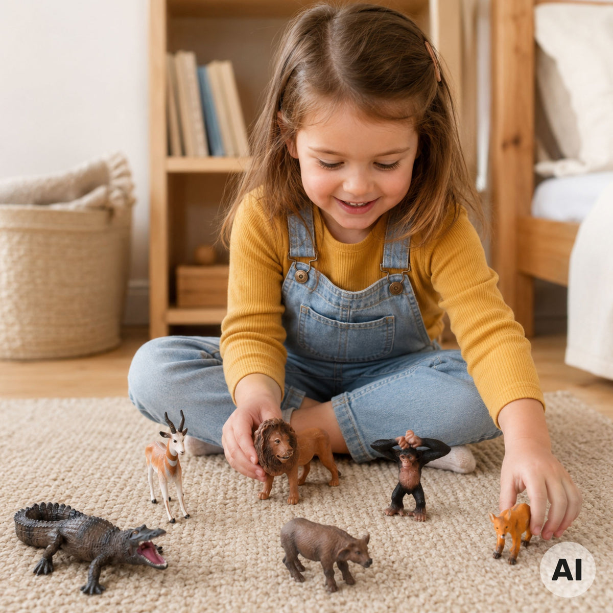 Woopie safari animal figures 6 – six animal figures