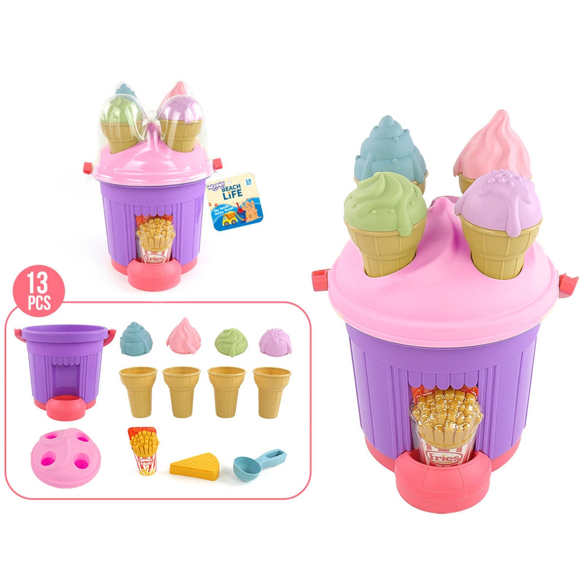 Woopie ice cream sand bucket – bucket with window