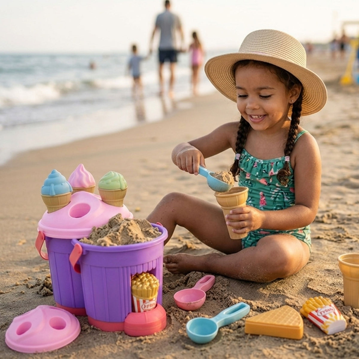 Woopie ice cream sand bucket – sand ice cream