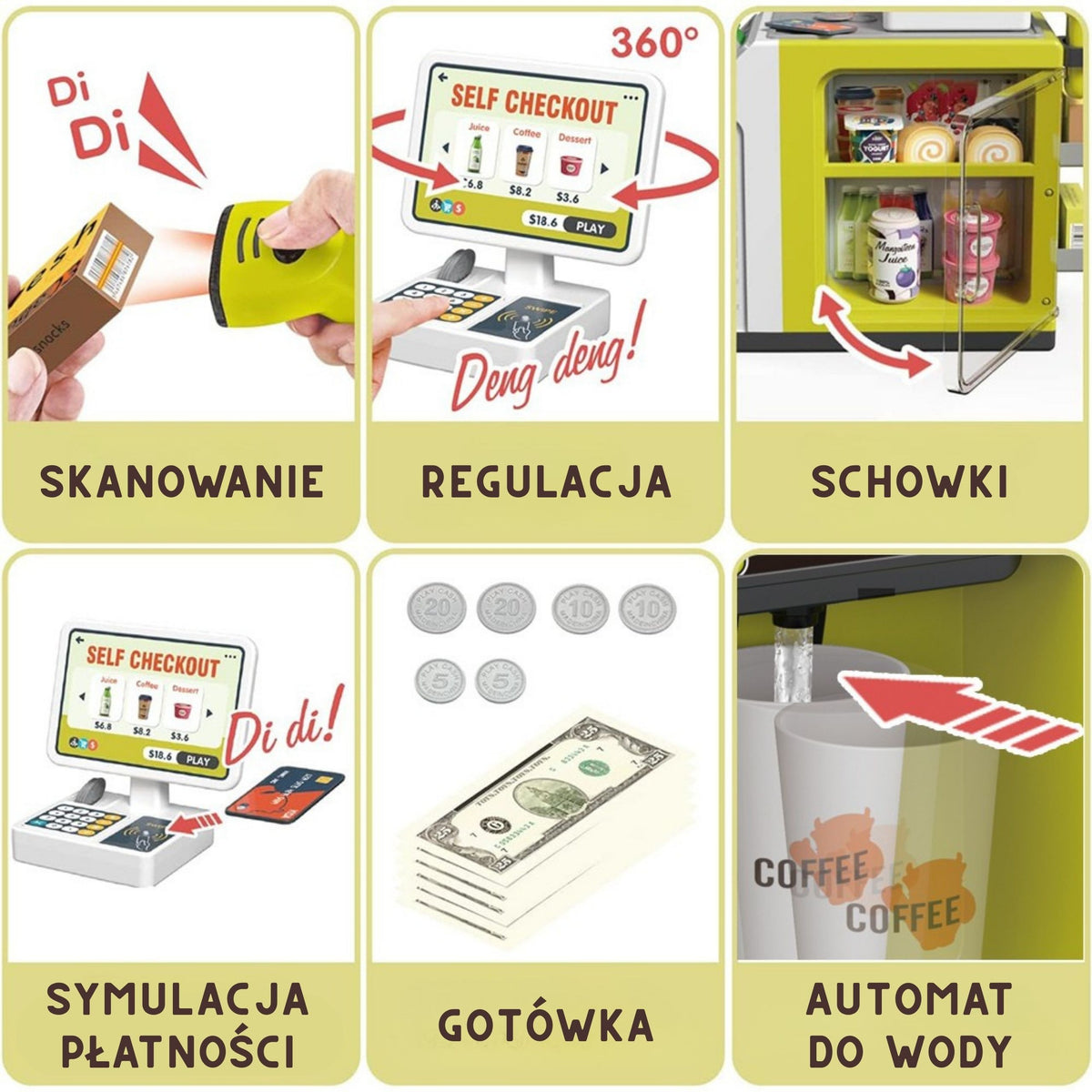 Woopie Mini Market Express – checkout with touch panel