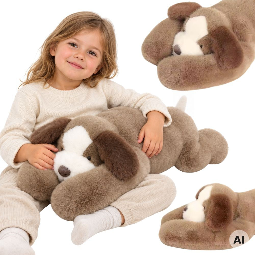 Woopie svērtais plīša suns 65 cm, 2,5 kg