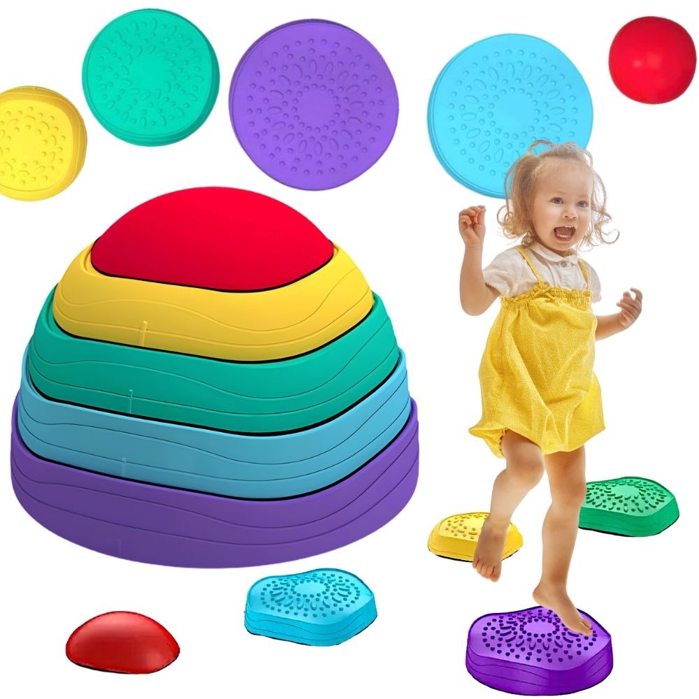 Woopie Sensory Balance Stones Path, 5 pcs