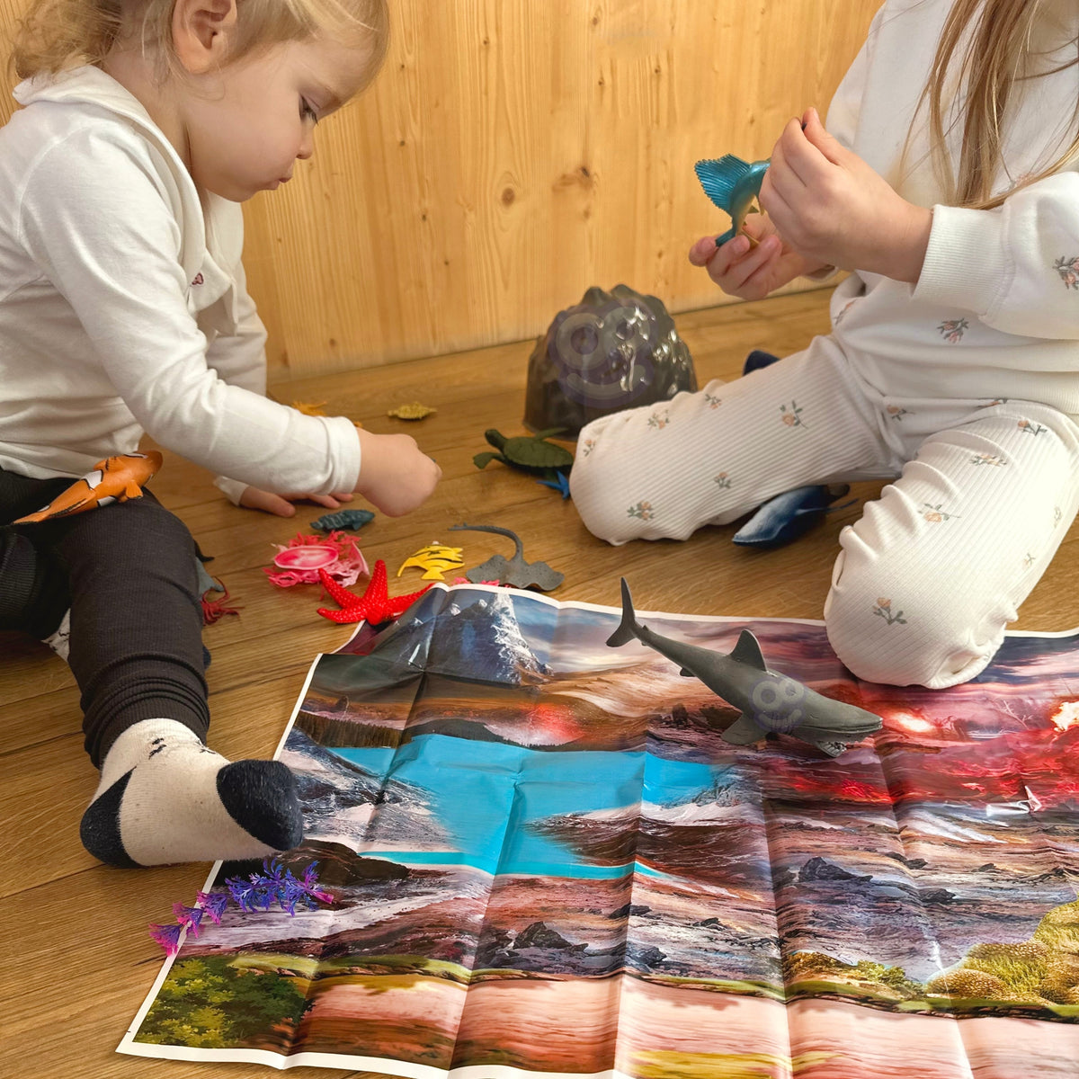 Sea animal figures – collectable set for children aged 3+