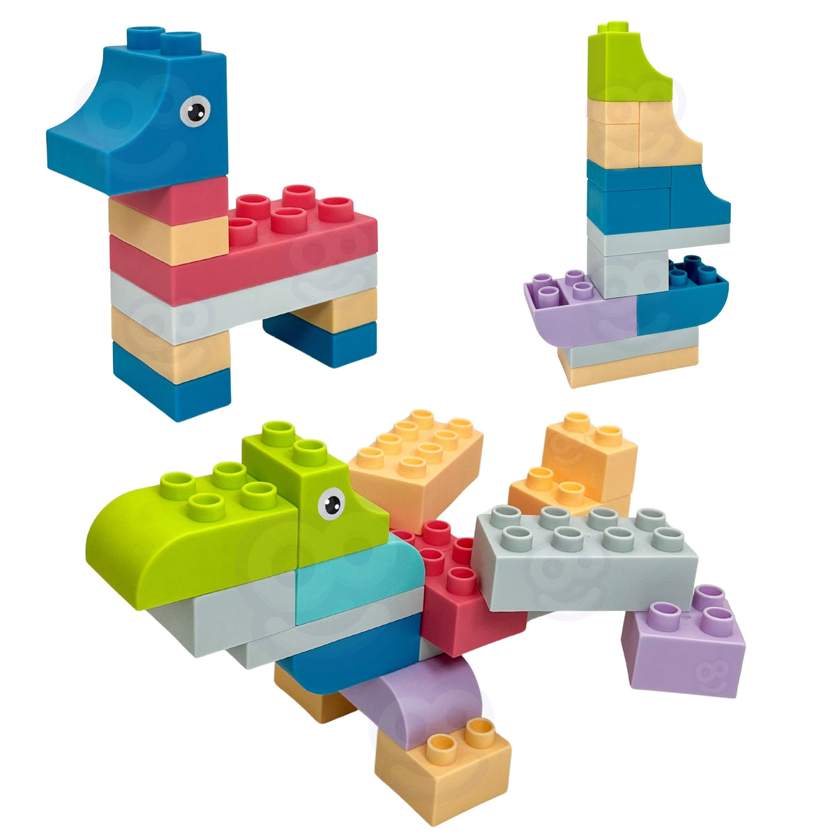 Woopie soft blocks 99 – vehicle build for kids